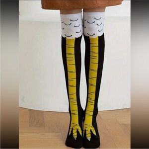 Chicken Feet Long Novelty Socks NEW 🏷️